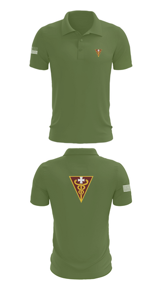 Short Sleeve Performance Polo, 3D THEATER MEDICAL COMMAND, , Teamtime, Team time, sublimation, custom sports apparel, team uniforms, spirit wear, spiritwear, sports uniforms, custom shirts, team store, custom team store, fundraiser sports, apparel fundraiser