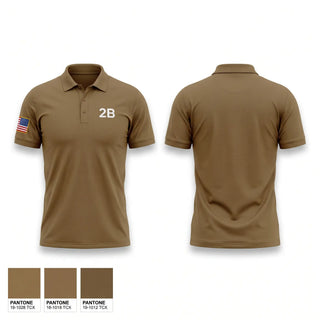 Short Sleeve Performance Polo, 2B, Army, Teamtime, Team time, sublimation, custom sports apparel, team uniforms, spirit wear, spiritwear, sports uniforms, custom shirts, team store, custom team store, fundraiser sports, apparel fundraiser