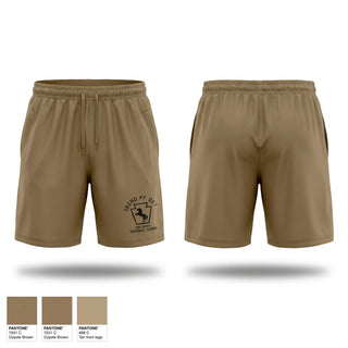 Athletic Shorts With Pockets, 192nd Firefighter Detachment, National Guard, Teamtime, Team time, sublimation, custom sports apparel, team uniforms, spirit wear, spiritwear, sports uniforms, custom shirts, team store, custom team store, fundraiser sports, apparel fundraiser