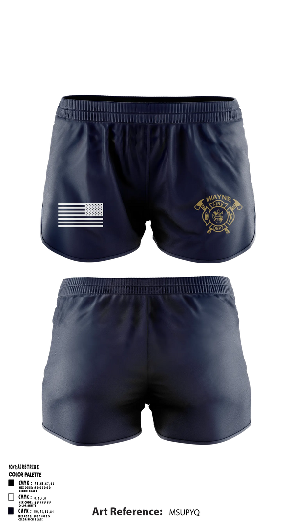 Ranger Panties, Wayne Fire Department, Fire Department, Teamtime, Team time, sublimation, custom sports apparel, team uniforms, spirit wear, spiritwear, sports uniforms, custom shirts, team store, custom team store, fundraiser sports, apparel fundraiser