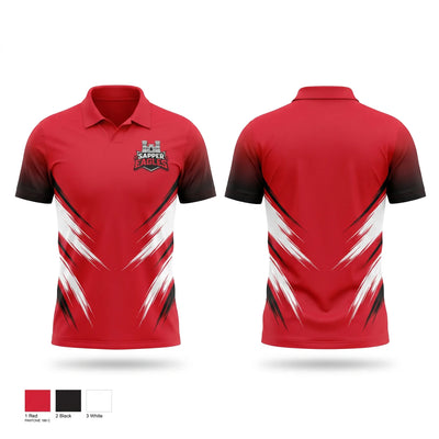 Sapper eagles Short Sleeve Performance Polo - 1