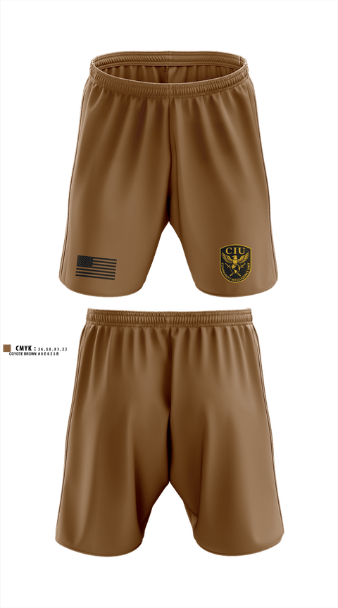 Athletic Shorts With Pockets, Community intelligence unit, Police, Teamtime, Team time, sublimation, custom sports apparel, team uniforms, spirit wear, spiritwear, sports uniforms, custom shirts, team store, custom team store, fundraiser sports, apparel fundraiser