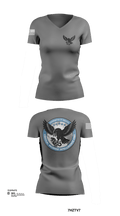 Critical Incident Intelligence Unit 55950160 Women's Short Sleeve V-neck Shirt - 103