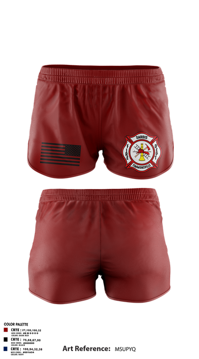 Sardis-Timmonsville fire department station 1 32598145 Ranger Panties - 1