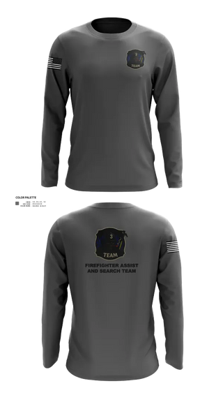 Long Sleeve Performance Shirt, District 3 Fast, Fire Department, Teamtime, Team time, sublimation, custom sports apparel, team uniforms, spirit wear, spiritwear, sports uniforms, custom shirts, team store, custom team store, fundraiser sports, apparel fundraiser