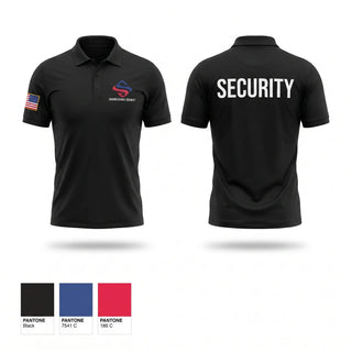 Short Sleeve Performance Polo, Sahara Global Security, Fire Department, Teamtime, Team time, sublimation, custom sports apparel, team uniforms, spirit wear, spiritwear, sports uniforms, custom shirts, team store, custom team store, fundraiser sports, apparel fundraiser