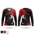 Sissonville Lady Indians 50920743 Women's Long Sleeve V-neck Shirt - 1
