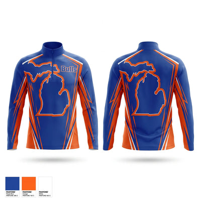 Bulls Quarter Zip Jacket - 1