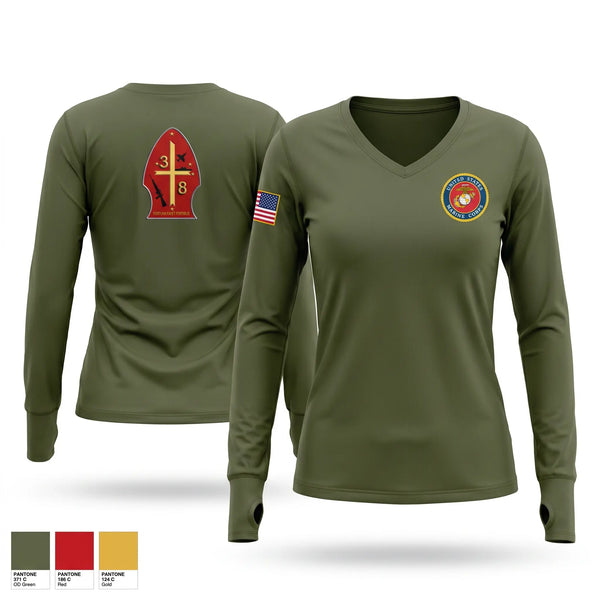 Old School Cotton Feel Shirt, 3/8 WEAPONS COMPANY, Marines, Teamtime, Team time, sublimation, custom sports apparel, team uniforms, spirit wear, spiritwear, sports uniforms, custom shirts, team store, custom team store, fundraiser sports, apparel fundraiser