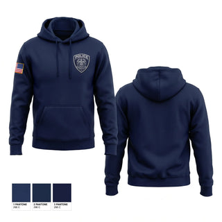 Hoodie, Leesville Police Department, Police, Teamtime, Team time, sublimation, custom sports apparel, team uniforms, spirit wear, spiritwear, sports uniforms, custom shirts, team store, custom team store, fundraiser sports, apparel fundraiser