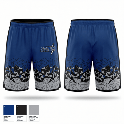West Georgia Storm 54864309 Athletic Shorts With Pockets - 1