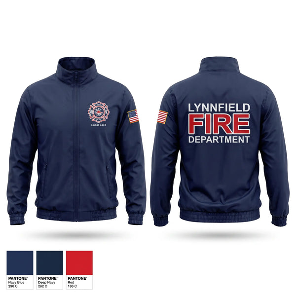 Windbreaker, Lynnfield Fire Department, Fire Department, Teamtime, Team time, sublimation, custom sports apparel, team uniforms, spirit wear, spiritwear, sports uniforms, custom shirts, team store, custom team store, fundraiser sports, apparel fundraiser