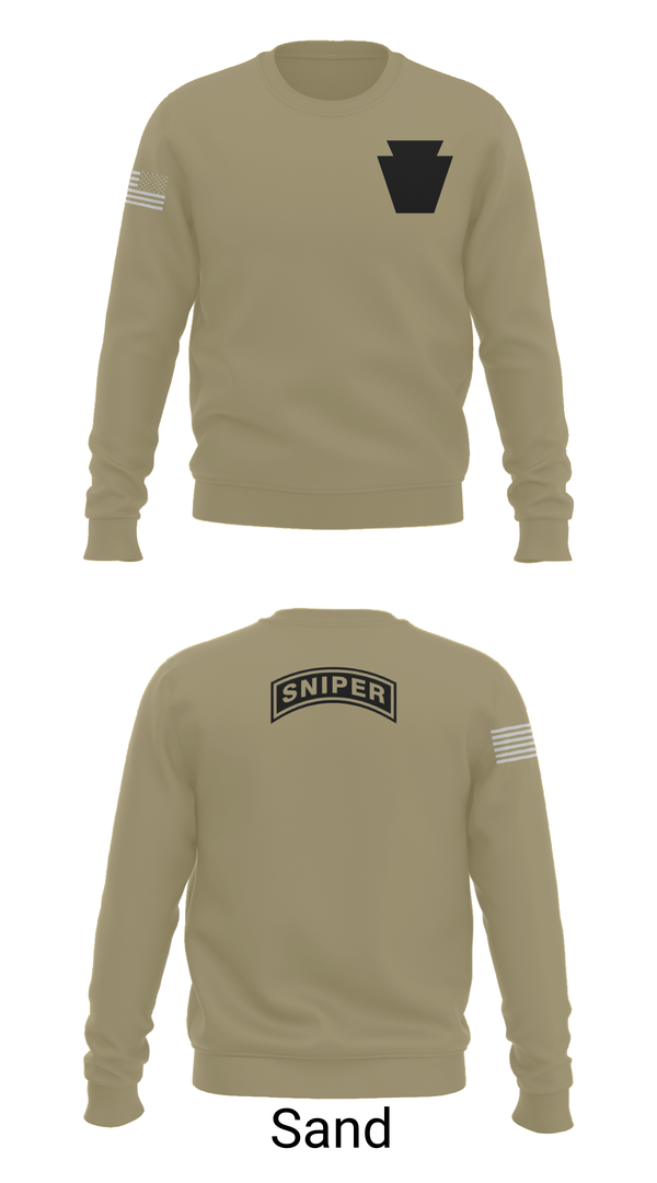 Crew Neck Sweatshirt, , National Guard, Teamtime, Team time, sublimation, custom sports apparel, team uniforms, spirit wear, spiritwear, sports uniforms, custom shirts, team store, custom team store, fundraiser sports, apparel fundraiser