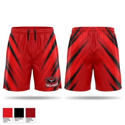 Carolina Track Hawks Track Shorts - 1