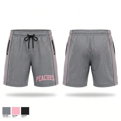 Peaches Athletic Shorts With Pockets - 1