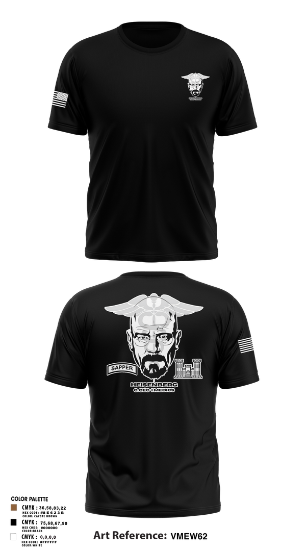 Old School Cotton Feel Shirt, Heisenberg’s, Army, Teamtime, Team time, sublimation, custom sports apparel, team uniforms, spirit wear, spiritwear, sports uniforms, custom shirts, team store, custom team store, fundraiser sports, apparel fundraiser