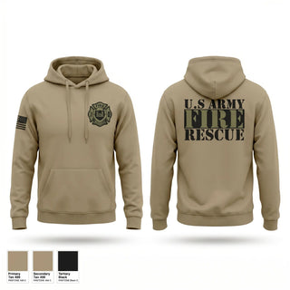 Hoodie, U. S. ARMY FIRE RESCUE, Army, Teamtime, Team time, sublimation, custom sports apparel, team uniforms, spirit wear, spiritwear, sports uniforms, custom shirts, team store, custom team store, fundraiser sports, apparel fundraiser