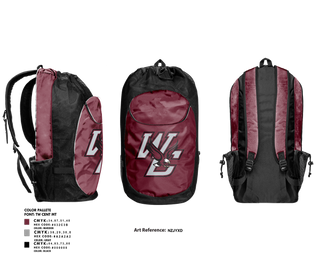 Gear Bag, West Carroll, , Teamtime, Team time, sublimation, custom sports apparel, team uniforms, spirit wear, spiritwear, sports uniforms, custom shirts, team store, custom team store, fundraiser sports, apparel fundraiser