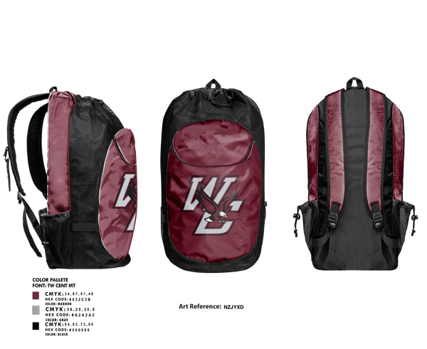 Gear Bag, West Carroll, , Teamtime, Team time, sublimation, custom sports apparel, team uniforms, spirit wear, spiritwear, sports uniforms, custom shirts, team store, custom team store, fundraiser sports, apparel fundraiser