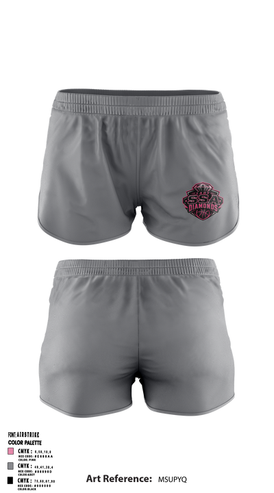 SSA Lady Diamonds Women's Shorts - 6