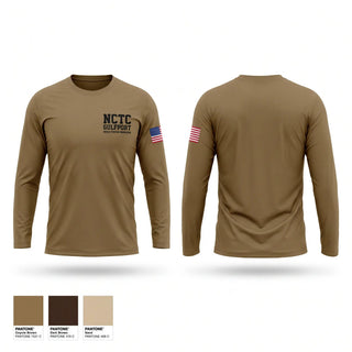 Long Sleeve Performance Shirt, NCTC GULFPORT, Navy, Teamtime, Team time, sublimation, custom sports apparel, team uniforms, spirit wear, spiritwear, sports uniforms, custom shirts, team store, custom team store, fundraiser sports, apparel fundraiser