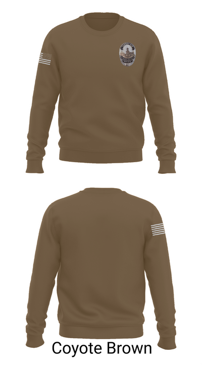 Superior Police Department 92849766 Crew Neck Sweatshirt - 5