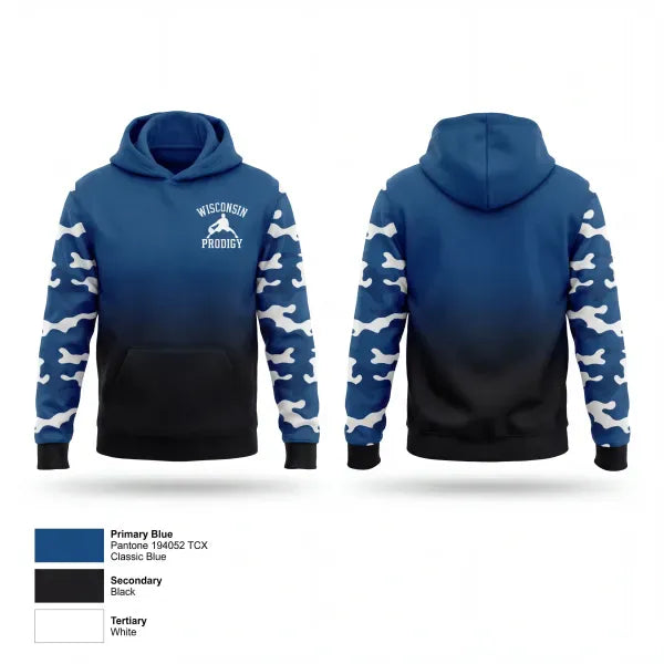Hoodie, Wisconsin Prodigy, Men's Basketball, Teamtime, Team time, sublimation, custom sports apparel, team uniforms, spirit wear, spiritwear, sports uniforms, custom shirts, team store, custom team store, fundraiser sports, apparel fundraiser