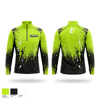 Quarter Zip Jacket, ELEKTRIK ELITE TRACK CLUB, Track & Field, Teamtime, Team time, sublimation, custom sports apparel, team uniforms, spirit wear, spiritwear, sports uniforms, custom shirts, team store, custom team store, fundraiser sports, apparel fundraiser