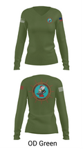 ACB-1 33490602 Women's Long Sleeve V-neck Shirt - 54