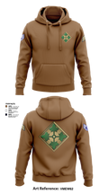 4th infantry division Hoodie - 1