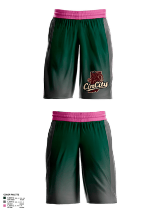 Mens Basketball Shorts, CinCity Hoosiers, Men's Basketball, Teamtime, Team time, sublimation, custom sports apparel, team uniforms, spirit wear, spiritwear, sports uniforms, custom shirts, team store, custom team store, fundraiser sports, apparel fundraiser