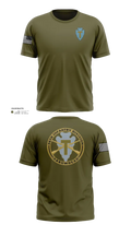 36th Infantry Division A Co 1-141 23724851 Old School Cotton Feel Shirt - 21