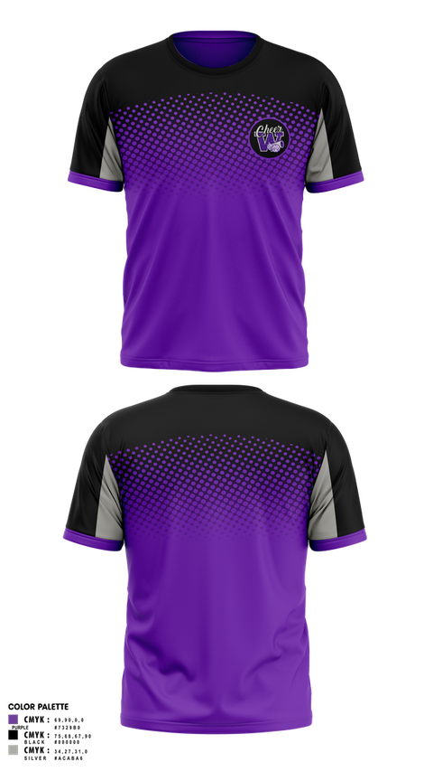 Short Sleeve Performance Shirt, Soledad Warriors Cheer, Cheer, Teamtime, Team time, sublimation, custom sports apparel, team uniforms, spirit wear, spiritwear, sports uniforms, custom shirts, team store, custom team store, fundraiser sports, apparel fundraiser