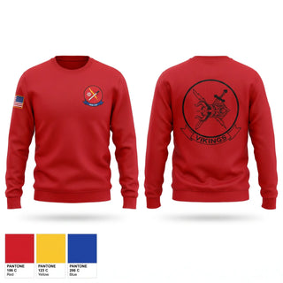 Crew Neck Sweatshirt, VAQ-129, Navy, Teamtime, Team time, sublimation, custom sports apparel, team uniforms, spirit wear, spiritwear, sports uniforms, custom shirts, team store, custom team store, fundraiser sports, apparel fundraiser
