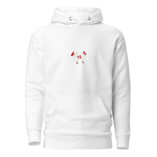 Unisex Hoodie - 1 - White