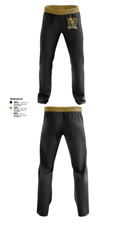 Sipsey Valley Bears 65178643 Sweatpants - 3