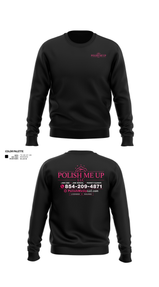 Crew Neck Sweatshirt, Polish Me Up LLC, Fire Department, Teamtime, Team time, sublimation, custom sports apparel, team uniforms, spirit wear, spiritwear, sports uniforms, custom shirts, team store, custom team store, fundraiser sports, apparel fundraiser