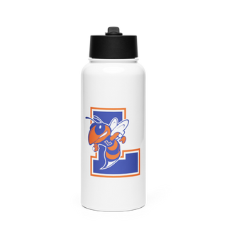 Lexington Senior High School Volleyball 32716080 Stainless Steel Water Bottle with a Straw Lid