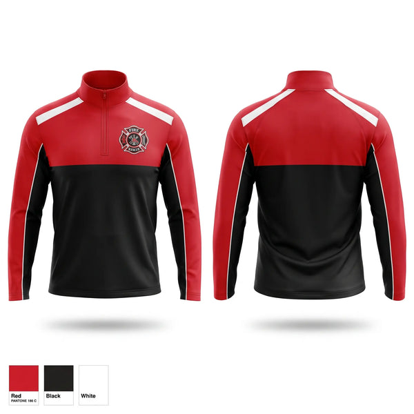 Quarter Zip Jacket, Carsonville, Women's Soccer, Teamtime, Team time, sublimation, custom sports apparel, team uniforms, spirit wear, spiritwear, sports uniforms, custom shirts, team store, custom team store, fundraiser sports, apparel fundraiser