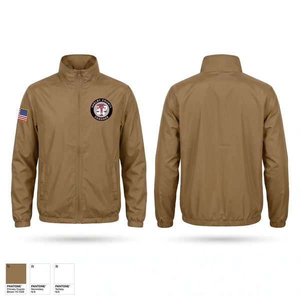 Windbreaker, SHELBY COUNTY CORONER, EMS/EMT, Teamtime, Team time, sublimation, custom sports apparel, team uniforms, spirit wear, spiritwear, sports uniforms, custom shirts, team store, custom team store, fundraiser sports, apparel fundraiser