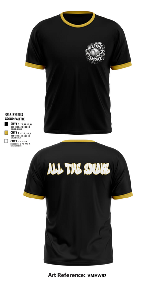 Short Sleeve Performance Shirt, ALL THE SMOKE, Baseball, Teamtime, Team time, sublimation, custom sports apparel, team uniforms, spirit wear, spiritwear, sports uniforms, custom shirts, team store, custom team store, fundraiser sports, apparel fundraiser
