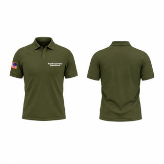 Short Sleeve Performance Polo, Roodhouse Police Department, Police, Teamtime, Team time, sublimation, custom sports apparel, team uniforms, spirit wear, spiritwear, sports uniforms, custom shirts, team store, custom team store, fundraiser sports, apparel fundraiser