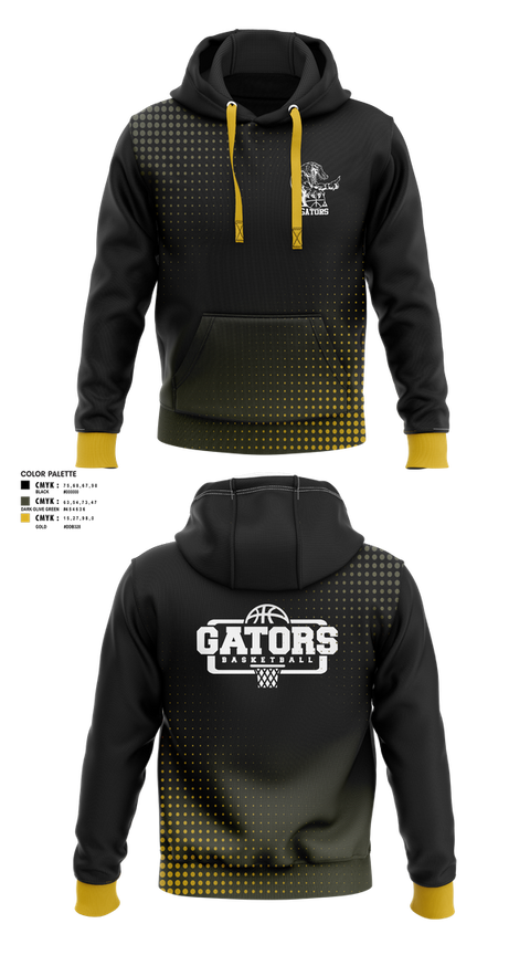 Hoodie, Gators, Women's Basketball, Teamtime, Team time, sublimation, custom sports apparel, team uniforms, spirit wear, spiritwear, sports uniforms, custom shirts, team store, custom team store, fundraiser sports, apparel fundraiser