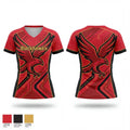 Raleigh Blackhawks 77406994 Women's Short Sleeve V-neck Shirt - 1