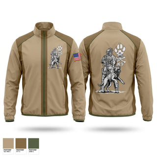 Windbreaker, 39 SFS K9, Air Force, Teamtime, Team time, sublimation, custom sports apparel, team uniforms, spirit wear, spiritwear, sports uniforms, custom shirts, team store, custom team store, fundraiser sports, apparel fundraiser