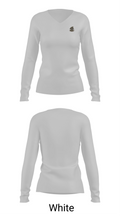 BAMB 66065685 Women's Long Sleeve V-neck Shirt - 11