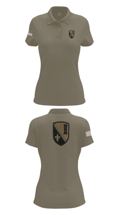 844th ECC 52332880 Women's Short Sleeve Performance Polo  - 71