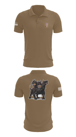 Short Sleeve Performance Polo, 1-174th ADA RGT, , Teamtime, Team time, sublimation, custom sports apparel, team uniforms, spirit wear, spiritwear, sports uniforms, custom shirts, team store, custom team store, fundraiser sports, apparel fundraiser
