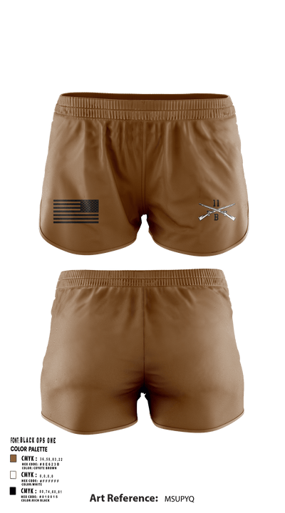 C Co 1-124 Rifle Company 57736053 Ranger Panties - 1