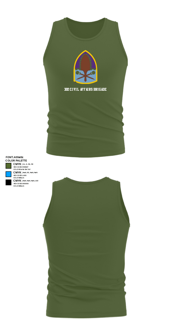Tank Top, , Army, Teamtime, Team time, sublimation, custom sports apparel, team uniforms, spirit wear, spiritwear, sports uniforms, custom shirts, team store, custom team store, fundraiser sports, apparel fundraiser